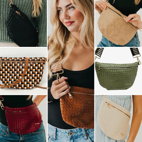 Westlyn Woven Curved Bag