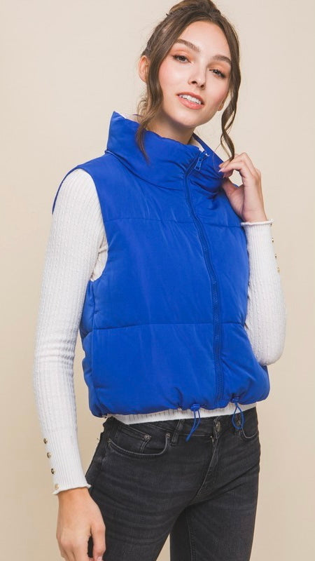 Reversible Puff Vest w/Pkts 11/1