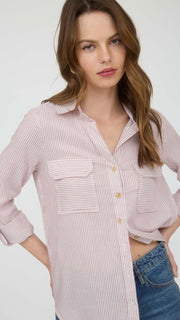 Pinstripe Roll Tab Patch Pkt Top