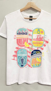 Sardine Picnic Graphic Tee