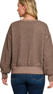 Mineral French Terry Knit Sweatshirt