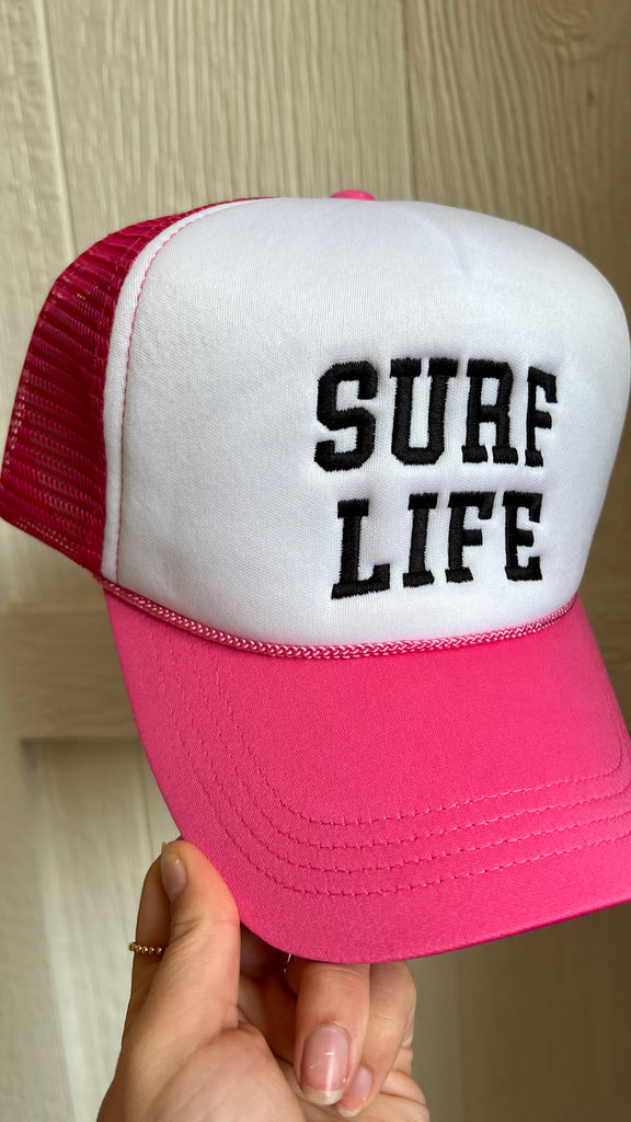 Surf Life Puffy Trucker Hat