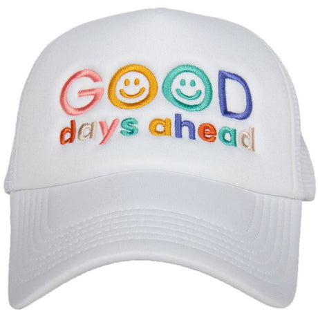 Good Days Ahead Puffy Trucker Hat