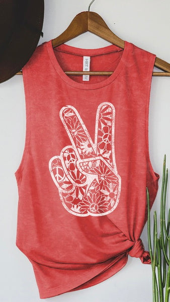 Mineral Peace Hand Tank Top
