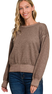 Mineral French Terry Knit Sweatshirt