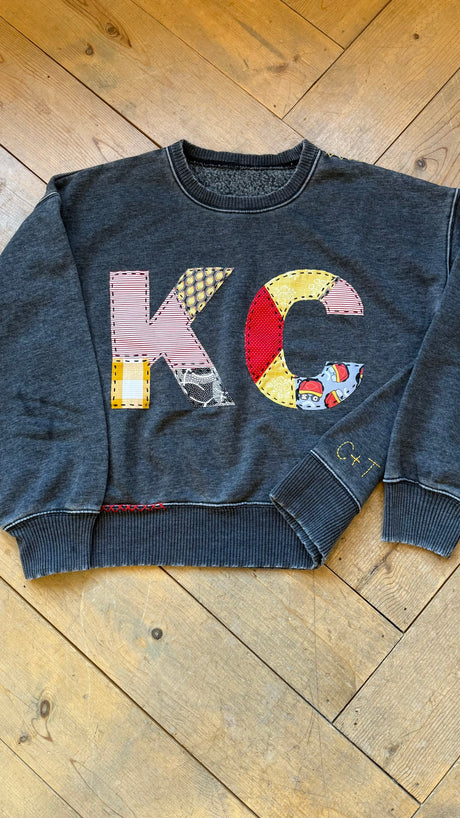 Hand-Stitched KC Hi-Lo Sweatshirt (46)