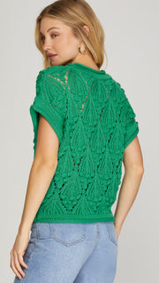 Bubble Sweater Knit Dolman Top