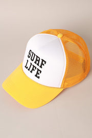 Surf Life Emb Puffy Trucker Hat