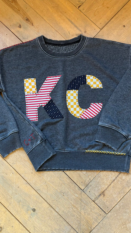 Hand-Stitched KC Hi-Lo Sweatshirt (47)