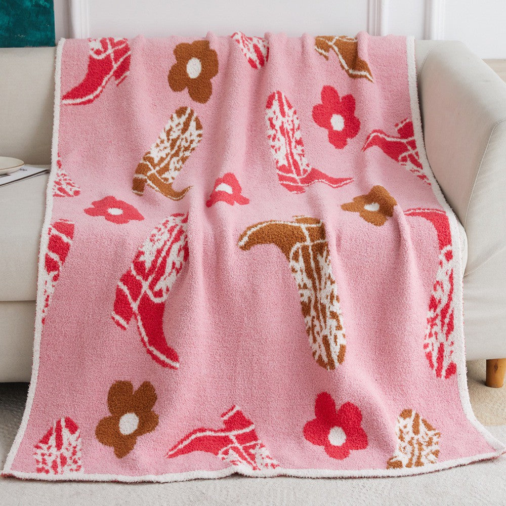 Patterned Fleece Blankets 50”x60”