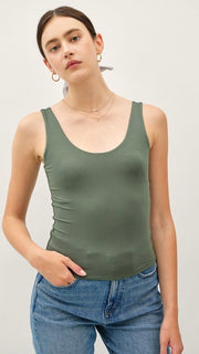 Double Knit Double Scoop Tank Top 10/24