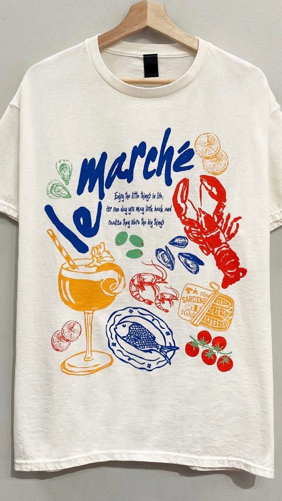 Le Marche Lobster Picnic Graphic Tee