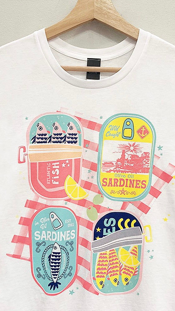 Sardine Picnic Graphic Tee