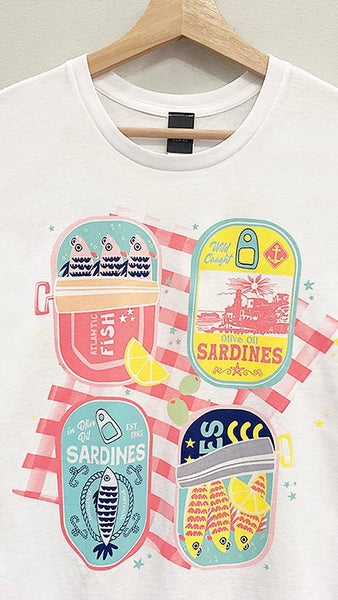 Sardine Picnic Graphic Tee