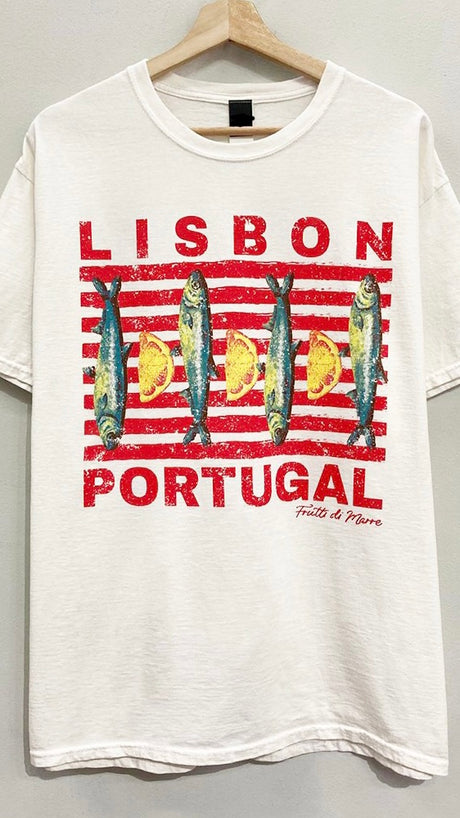 Lisbon Portugal Fish Tee