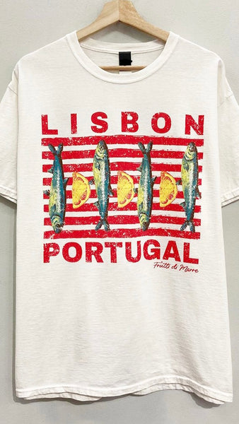 Lisbon Portugal Fish Tee