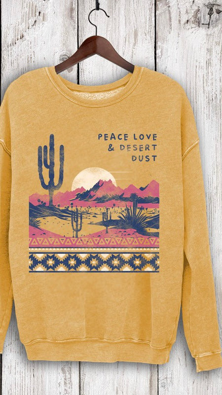 Mineral Peach Love + Desert Dust Sweatshirt