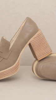 Platform Modern Loafer Shoe
