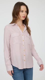 Pinstripe Roll Tab Patch Pkt Top