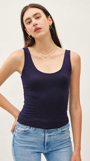 Double Knit Double Scoop Tank Top 10/24