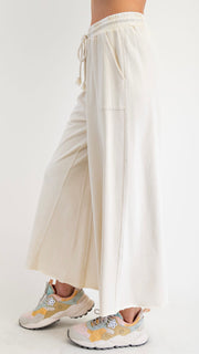 Basic Mineral Patch Pkt Wide Leg Pant
