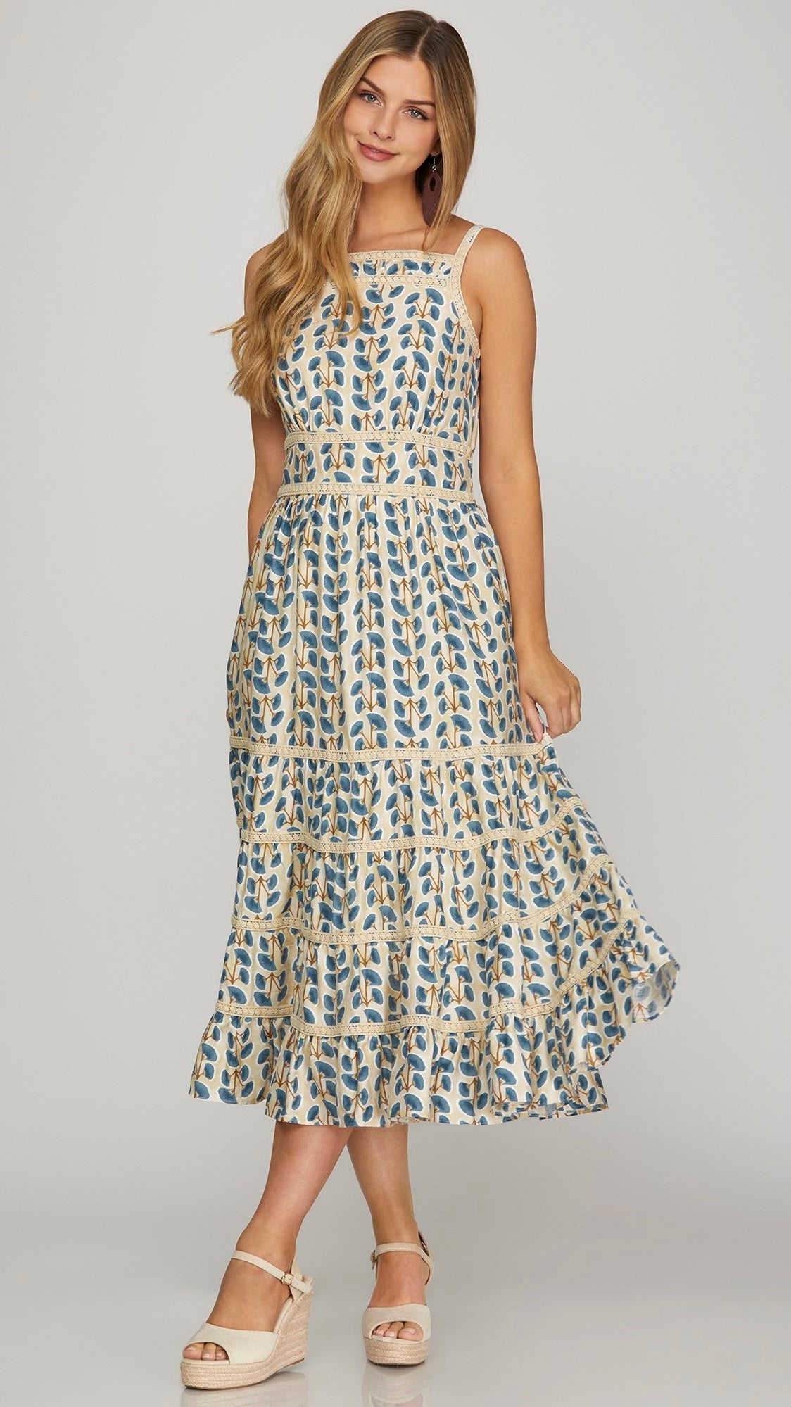 floral crochet midi dress self-portrait - White Floral Crochet Midi Dress