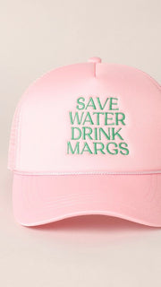 Save Water Embroidered Foam Trucker Hat