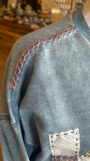 Hand-Stitched KC Hi-Lo Sweatshirt (31)