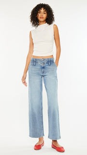 High Rise Low Slung Baggy Jeans