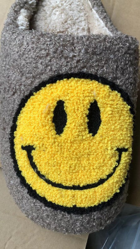 Smiley Face Cozy Slippers 9/23