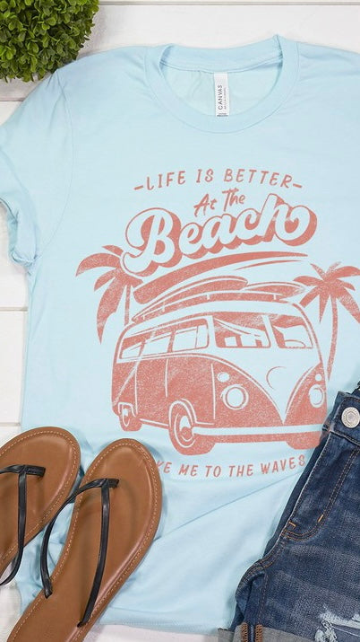 Better at the Beach Bus Tee