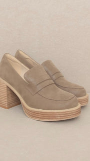Platform Modern Loafer Shoe