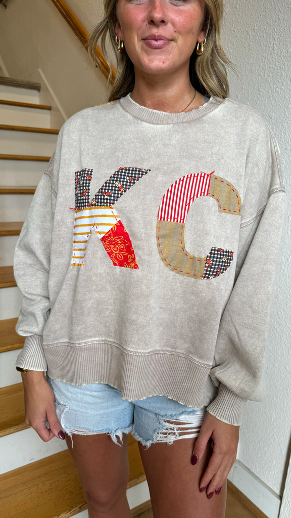 Hand-Stitched KC Hi-Lo Sweatshirt (14)