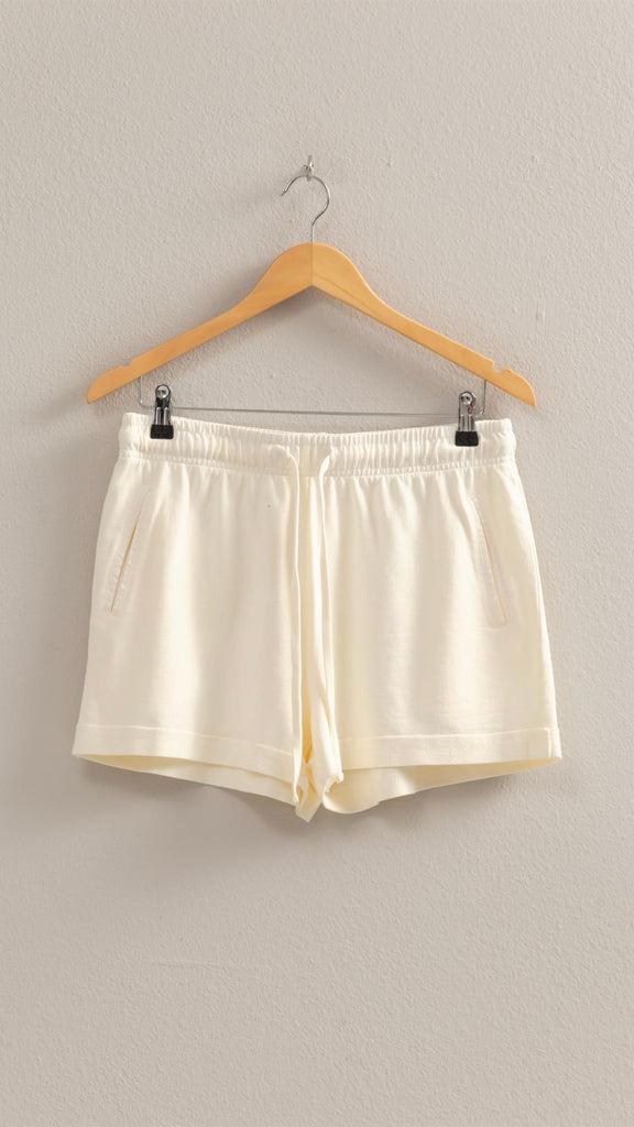 Washed Welt Pkt Cuff Hem Shorts