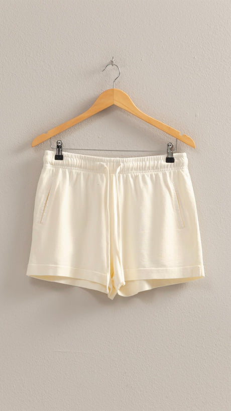 Washed Welt Pkt Cuff Hem Shorts