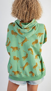 Mineral Tiger Oversized Hoodie