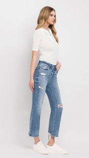 Victoria High Rise St. Leg Crop Jean