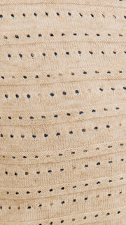 Pointelle Knit Ruffle Hem Cardigan