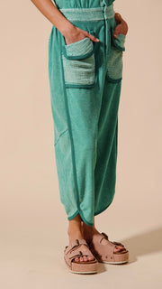 Mineral French Terry Patch Pkt Jumpsuit