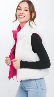 Reversible Puff Vest w/Pkts 11/1