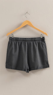 Washed Welt Pkt Cuff Hem Shorts