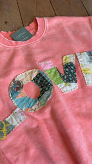 LOVE Quilt Hand-Stitched Sweatshirt (3)