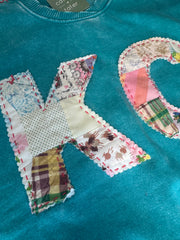 KC Quilt Hand-Stitch Slouch Sweatshirt (8)