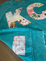KC Quilt Hand-Stitch Slouch Sweatshirt (8)