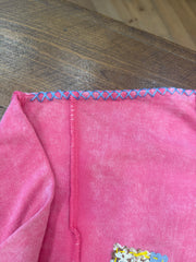 KC Quilt Hand-Stitch Split Hem FTerry Sweatshirt (81) L/XL