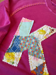 KC Quilt Hand-Stitch Lt Wt Sweatshirt (24) - Medium