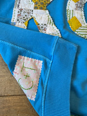 KC Quilt Hand-Stitch Lt Wt Sweatshirt (23) - Medium