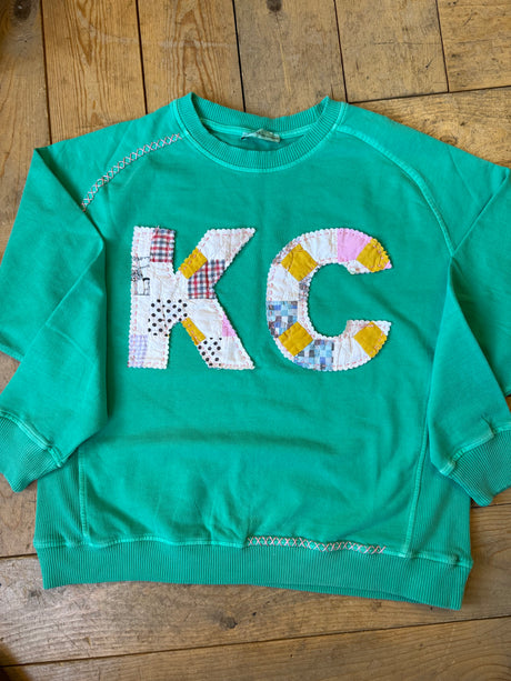 KC Quilt Hand-Stitch Lt Wt Sweatshirt (22) - Large