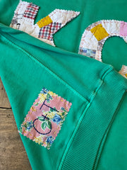 KC Quilt Hand-Stitch Lt Wt Sweatshirt (22) - Large