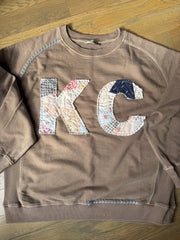 KC Quilt Hand-Stitch Lt Wt Sweatshirt (29) - Large